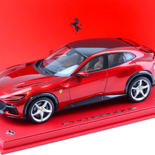 1:18 BBR Ferrari Purosangue Rosso Portofino red/ Carbon - Limited 40 pcs.