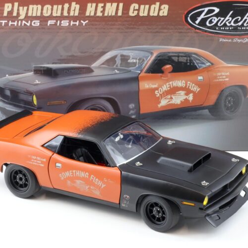 1:18 ACME 1970 Plymouth Hemi Cuda Something Fishy PorkchopÂ´s Chop Shop