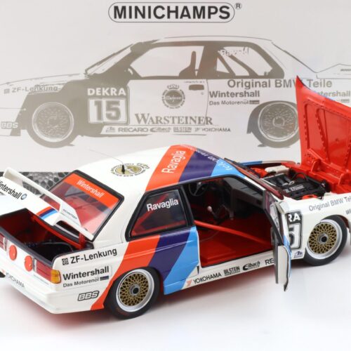 1:18 Minichamps BMW M3 E30 DTM #15 R.Ravaglia DTM Champion 1989