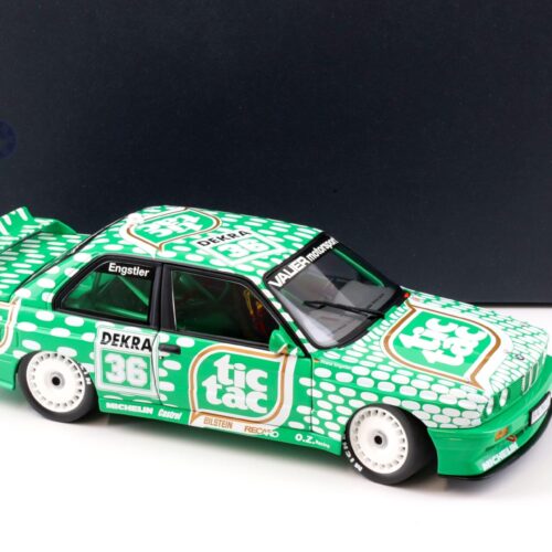 1:18 Minichamps BMW M3 E30 DTM TICTAC Team Valier Engstler 1992 DEALER VERSION
