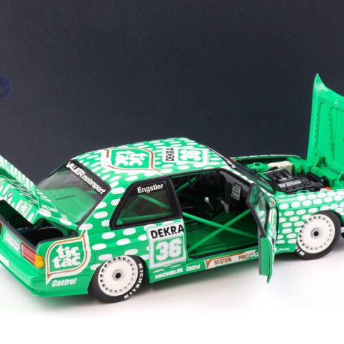 1:18 Minichamps BMW M3 E30 DTM TICTAC Team Valier Engstler 1992 DEALER VERSION