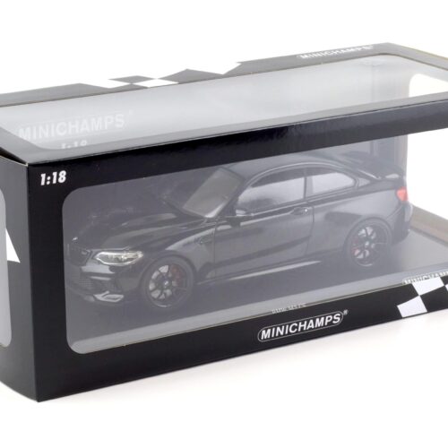 1:18 Minichamps BMW M2 CS (F87) Coupe 2020 black metallic with black wheels
