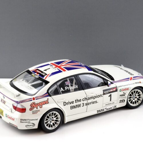 1:18 Kyosho BMW 320si E46 WTCC 2006 Team Great Britain Priaulx DEALER VERSION