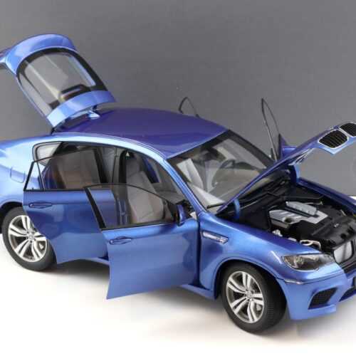 1:18 Kyosho BMW X6 M E71 Monte Carlo blue metallic DEALER VERSION