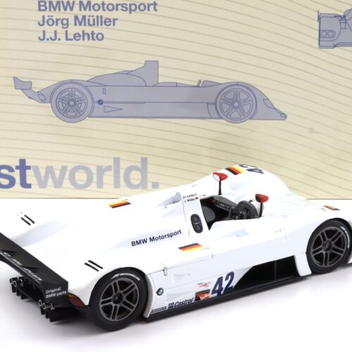 1:18 Kyosho BMW V12 LMR BMW Motorsport #42 Letho/ Müller DEALER VERSION