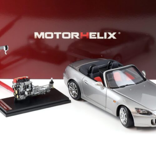 1:18 Motorhelix Honda S2000 (AP2) silver metallic + engine Diecast M85108