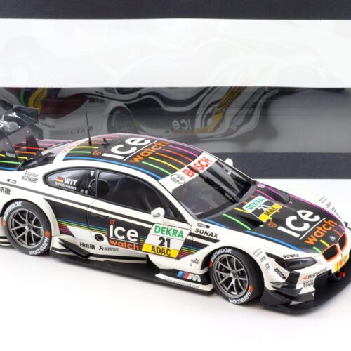 1:18 Minichamps BMW M3 E92 DTM 2013 ICE WATCH Wittmann #21 DEALER VERSION