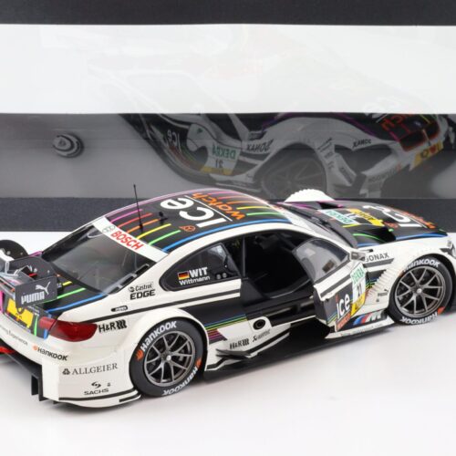 1:18 Minichamps BMW M3 E92 DTM 2013 ICE WATCH Wittmann #21 DEALER VERSION