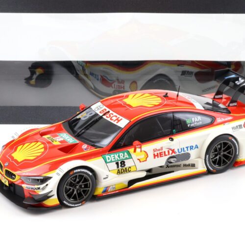 1:18 Norev BMW M4 DTM 2015 A.Farfus #18 BMW Team RBM Shell DEALER VERSION