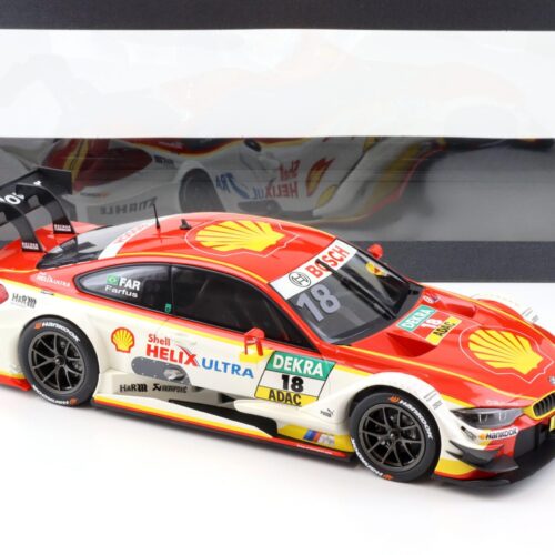 1:18 Norev BMW M4 DTM 2015 A.Farfus #18 BMW Team RBM Shell DEALER VERSION