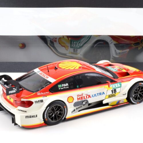 1:18 Norev BMW M4 DTM 2015 A.Farfus #18 BMW Team RBM Shell DEALER VERSION