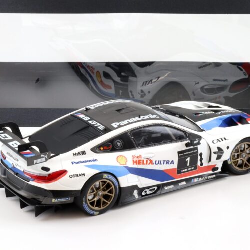 1:18 Minichamps BMW M8 GTE #1 Missin 8 Press Version 2018 white DEALER VERSION