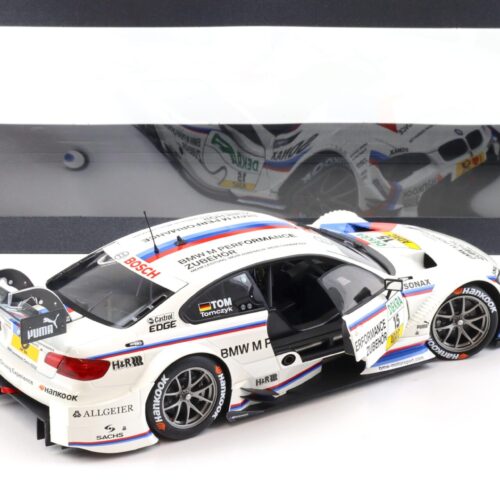 1:18 Minichamps BMW M3 E92 DTM 2013 Tomczyk #15 white DEALER VERSION