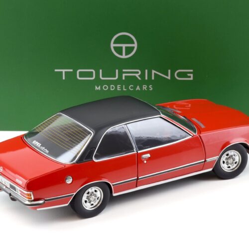 1:18 Touring Modelcars Opel Commodore B GS/E Coupe 1975 red/ black roof