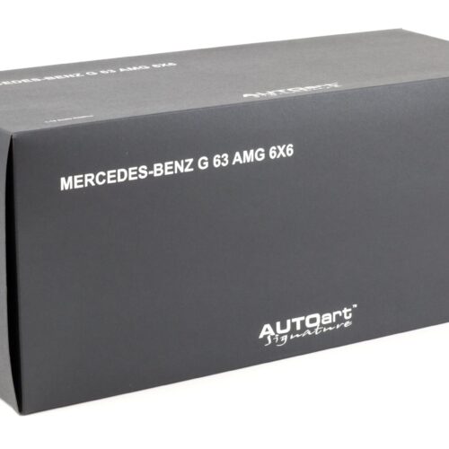 1:18 AUTOart 2013 Mercedes G63 AMG 6x6 Designo Platinum Magno 76308
