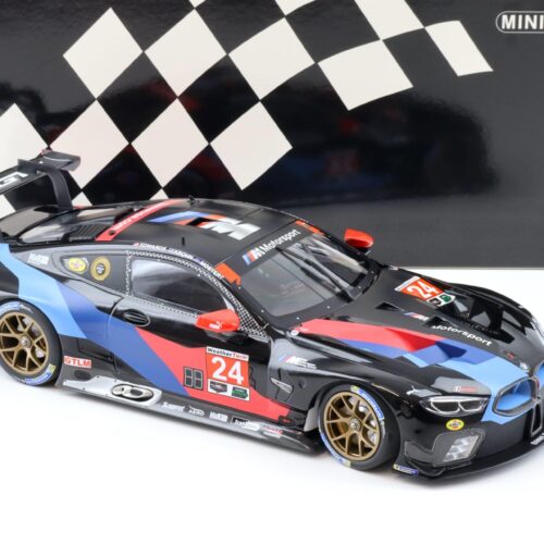 1:18 Minichamps BMW M8 GTE #24 Team RLL 3rd in Class Petite Le Mans 2018