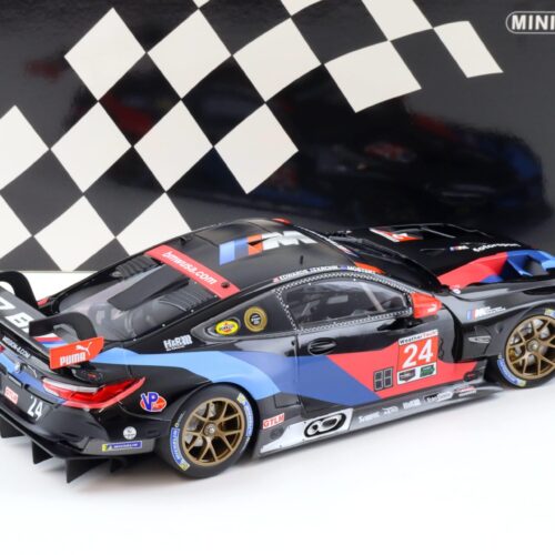 1:18 Minichamps BMW M8 GTE #24 Team RLL 3rd in Class Petite Le Mans 2018