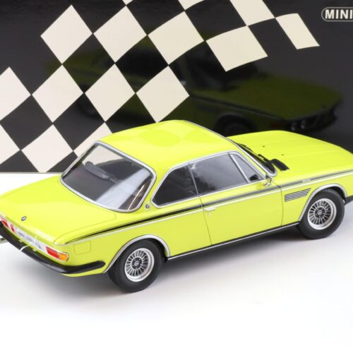 1:18 Minichamps BMW 3.0 CSL Coupe 1971 yellow