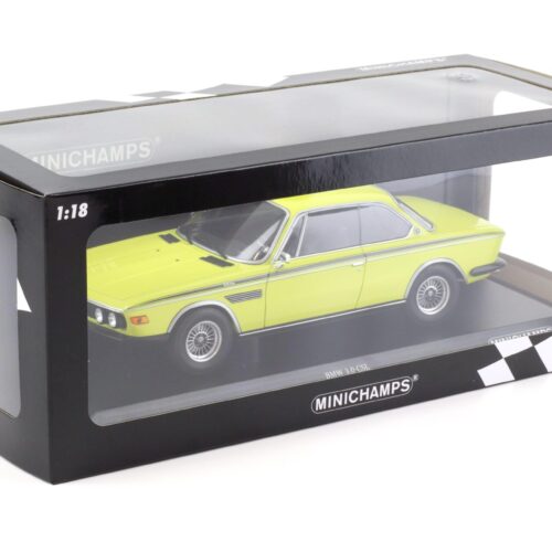 1:18 Minichamps BMW 3.0 CSL Coupe 1971 yellow