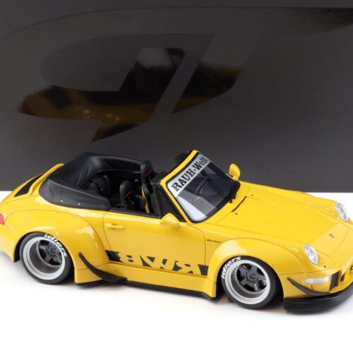 1:18 GT Spirit GT450 Porsche 911 (993) RWB Bodykit NOHRA RAUH-WELT yellow 2023 - Image 2