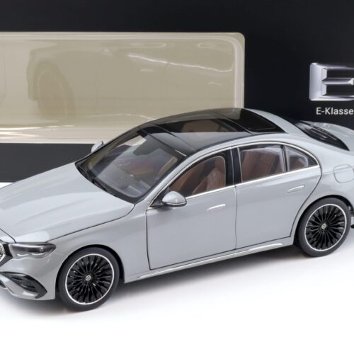 1:18 iScale Mercedes E-Klasse Limousine W214 AMG Line alpine grey solid DEALER VERSION
