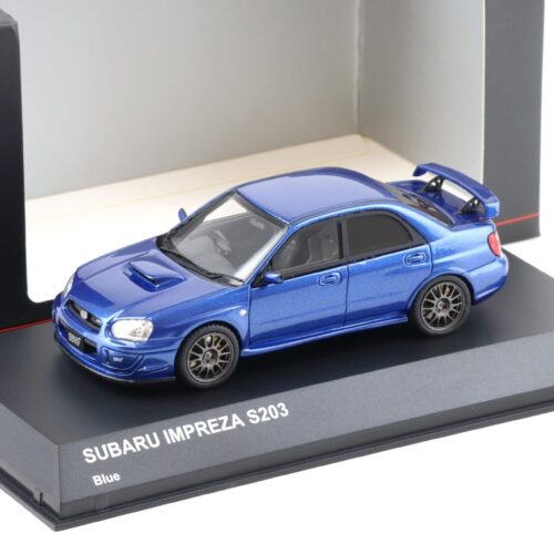 1:43 Kyosho Subaru Impreza S203 blue metallic KSR43115BL