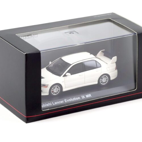 1:43 Kyosho Mitsubishi Lancer Evolution IX MR white pearl KSR43111W
