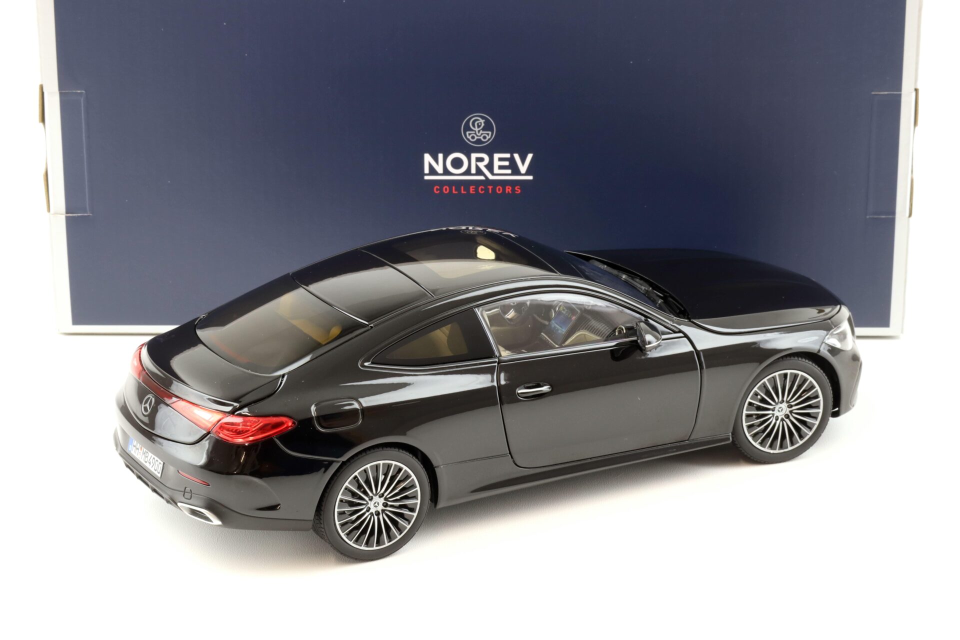 1:18 Norev Mercedes CLE Coupe C236 obsidian black metallic 2024