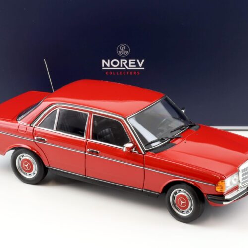 1:18 Norev Mercedes 200 Limousine W123 red 1982 - Limited 1000 pcs.