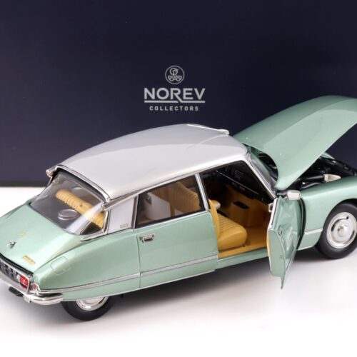 1:18 Norev Citroen DS 23 Pallas 1972 green metallic - Limited 400 pcs.