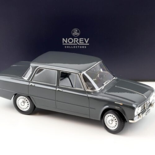 1:18 Norev Alfa Romeo Giulia TI Sedan 1964 Grigio Graphite grey - Limited 200 pcs.
