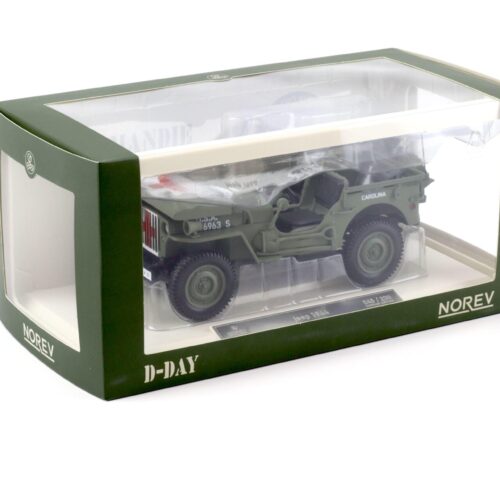 1:18 Norev Jeep Willys Army 1944 Ambulance green/ white - Limited 200 pcs.