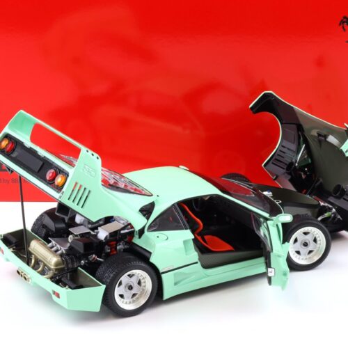 1:18 Kyosho 1987 Ferrari F40 Coupe mint green 08416MG Die-Cast