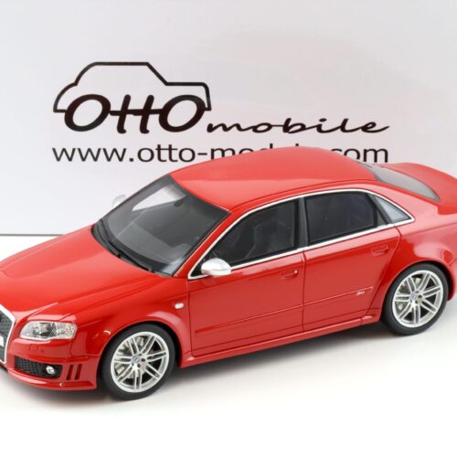1:18 OTTO mobile OT400 Audi RS4 Limousine B7 4.2 FSI Misano red 2005