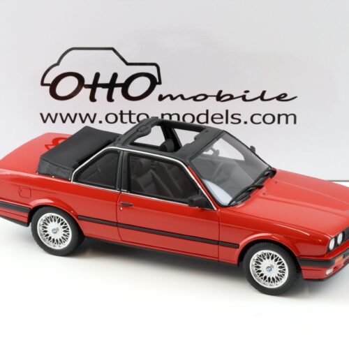 1:18 OTTO mobile OT767 BMW 325i E30 TC2 BAUR Cabrio 1988 red