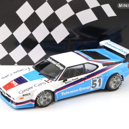 1:18 Minichamps BMW M1 Toleman Group Motorsport Sytner #51 Procar Series 1980