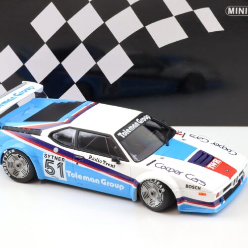 1:18 Minichamps BMW M1 Toleman Group Motorsport Sytner #51 Procar Series 1980