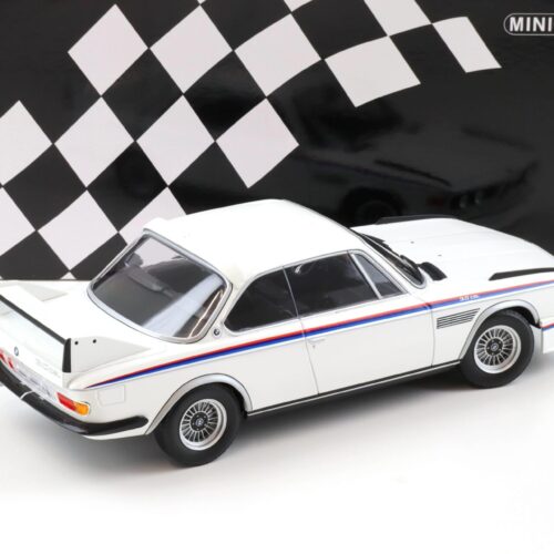 1:18 Minichamps BMW 3.0 CSL Coupe 1973 white - Image 3