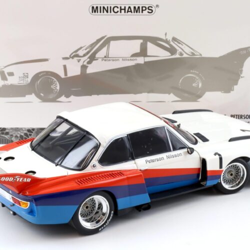 1:18 Minichamps BMW 3.5 CSL Gr.5 #1 Peterson/ Nilsson 6H Silverstone 1976