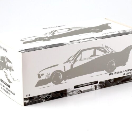 1:18 Minichamps BMW 3.5 CSL Gr.5 #1 Peterson/ Nilsson 6H Silverstone 1976