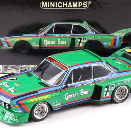 1:18 Minichamps BMW 3.5 CSL Gr.5 GÖSSER Krebs/ Quester 1000km Nürburgring 1976