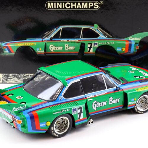1:18 Minichamps BMW 3.5 CSL Gr.5 GÖSSER Krebs/ Quester 1000km Nürburgring 1976