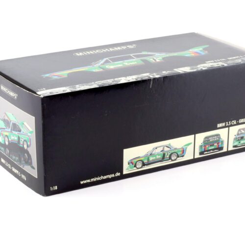 1:18 Minichamps BMW 3.5 CSL Gr.5 GÖSSER Krebs/ Quester 1000km Nürburgring 1976