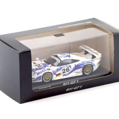 1:43 Minichamps Porsche 911 (993) GT1 Le Mans 24h 1996 #26 WAP DEALER