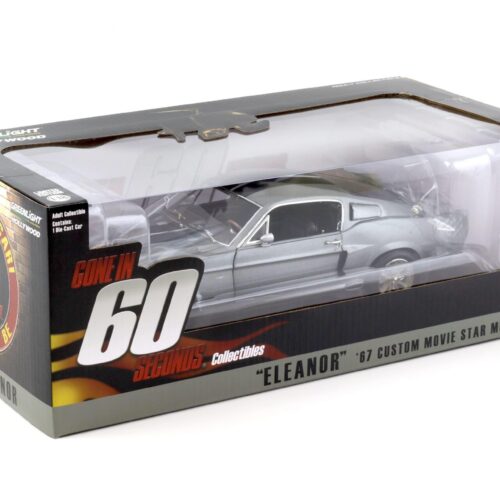 1:18 Greenlight 1967 Ford Mustang Shelby GT500 ELEANOR Gone in 60 Seconds