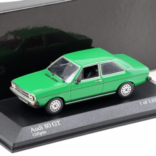1:43 Minichamps Audi 80 GT 1972 Cliff green