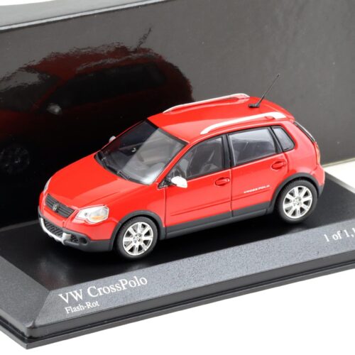 1:43 Minichamps VW Cross Polo 2006 Flash red