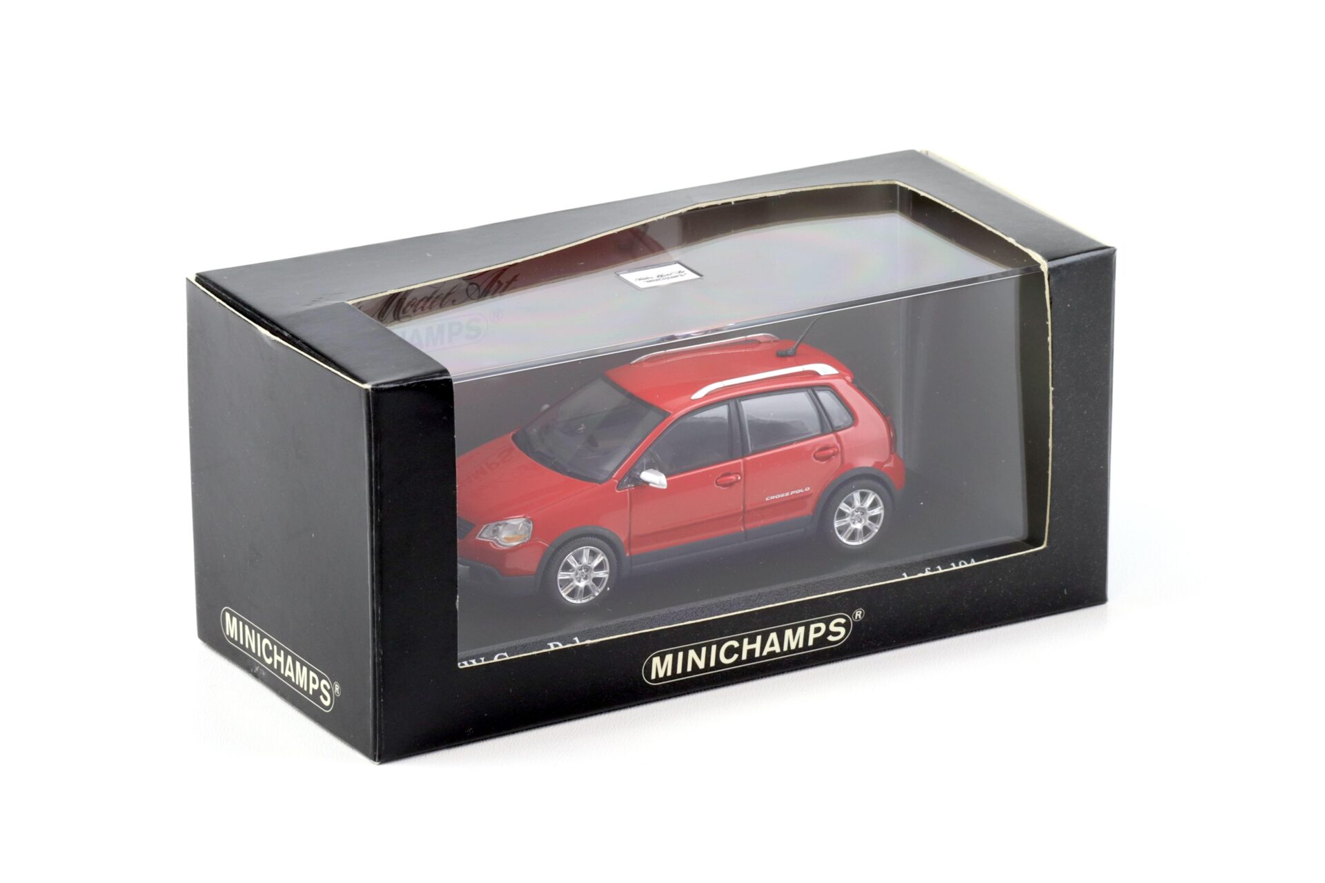 1:43 Minichamps VW Cross Polo 2006 Flash red