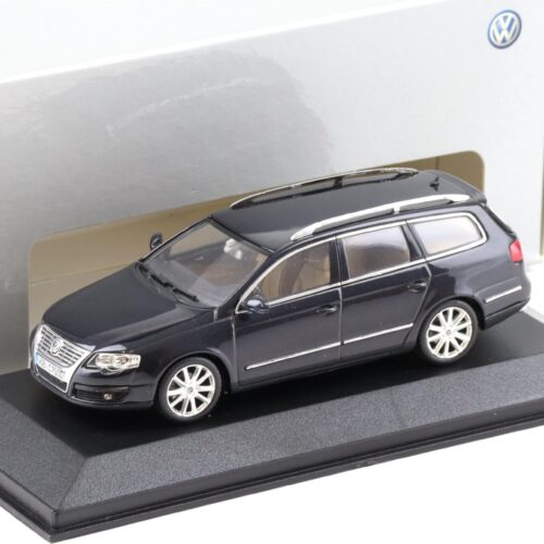1:43 Minichamps VW Passat B6 Variant black 2005 DEALER VERSION