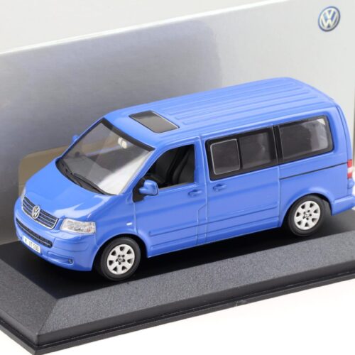 1:43 Minichamps VW T5 Multivan blue 2003 DEALER VERSION